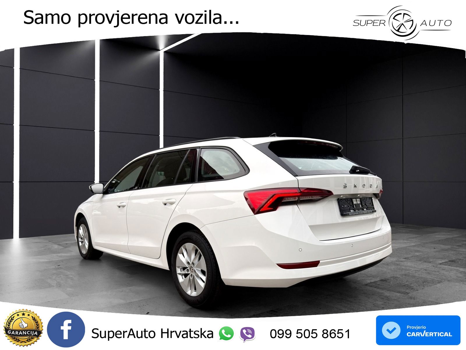 Škoda Octavia Combi 2.0 TDI (150 KS) DSG LED+GR SJED+ACC
