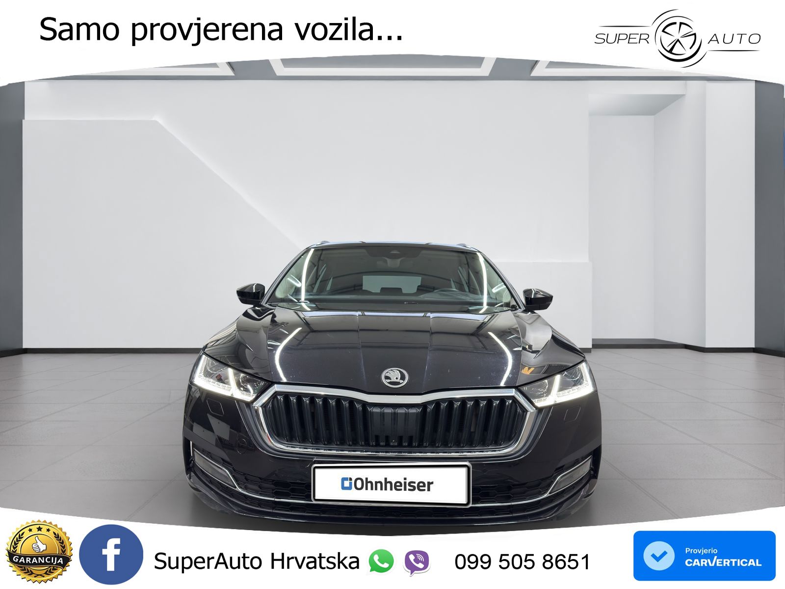 Škoda Octavia Combi 2.0 TDI (150 KS) DSG LED+GR SJED+ACC