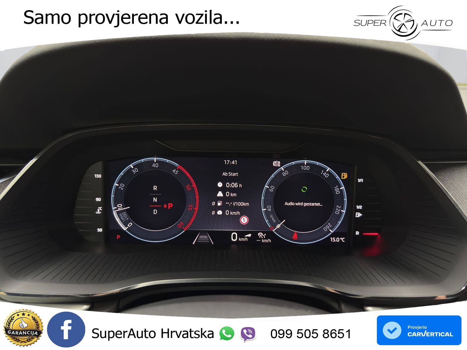 Škoda Octavia Combi 2.0 TDI (150 KS) DSG LED+GR SJED+ACC