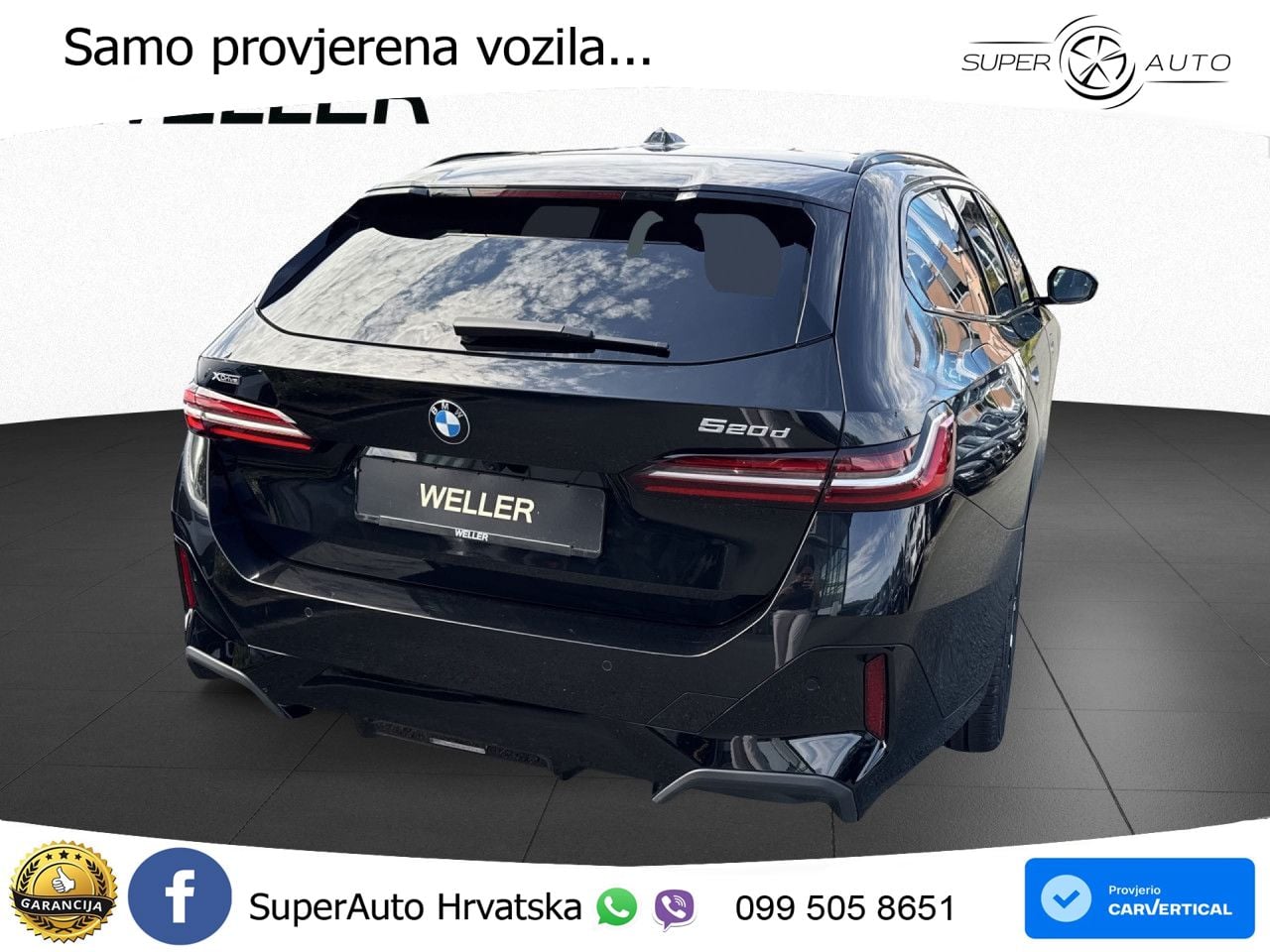 BMW 520d Touring (197 KS) xDrive Steptronic M Sport ACC+HEAD+4xGR SJED+360+PANO