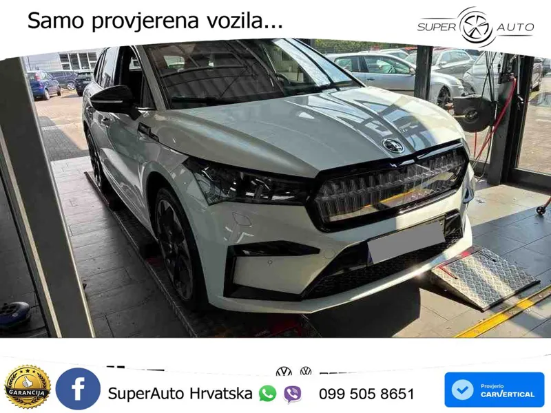 Škoda Enyaq iV 80 82 kWh (204 KS) SportLine LED+GR SJED+ACC