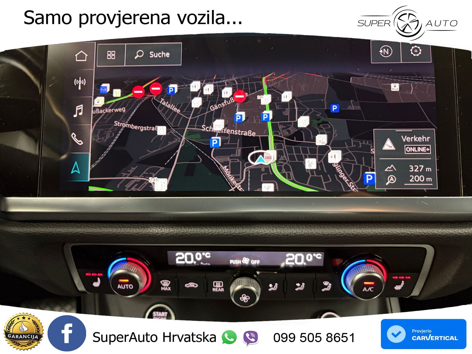 Audi Q3 40 TFSI (190 KS) quattro S tronic advanced MATRIX+GR SJED+KAM