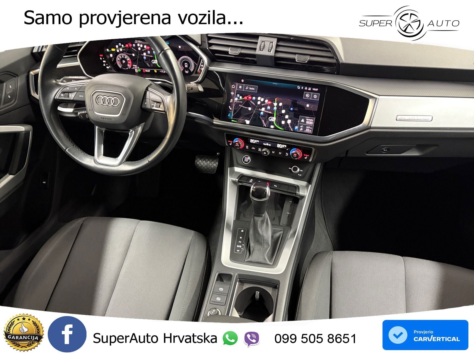 Audi Q3 40 TFSI (190 KS) quattro S tronic advanced MATRIX+GR SJED+KAM