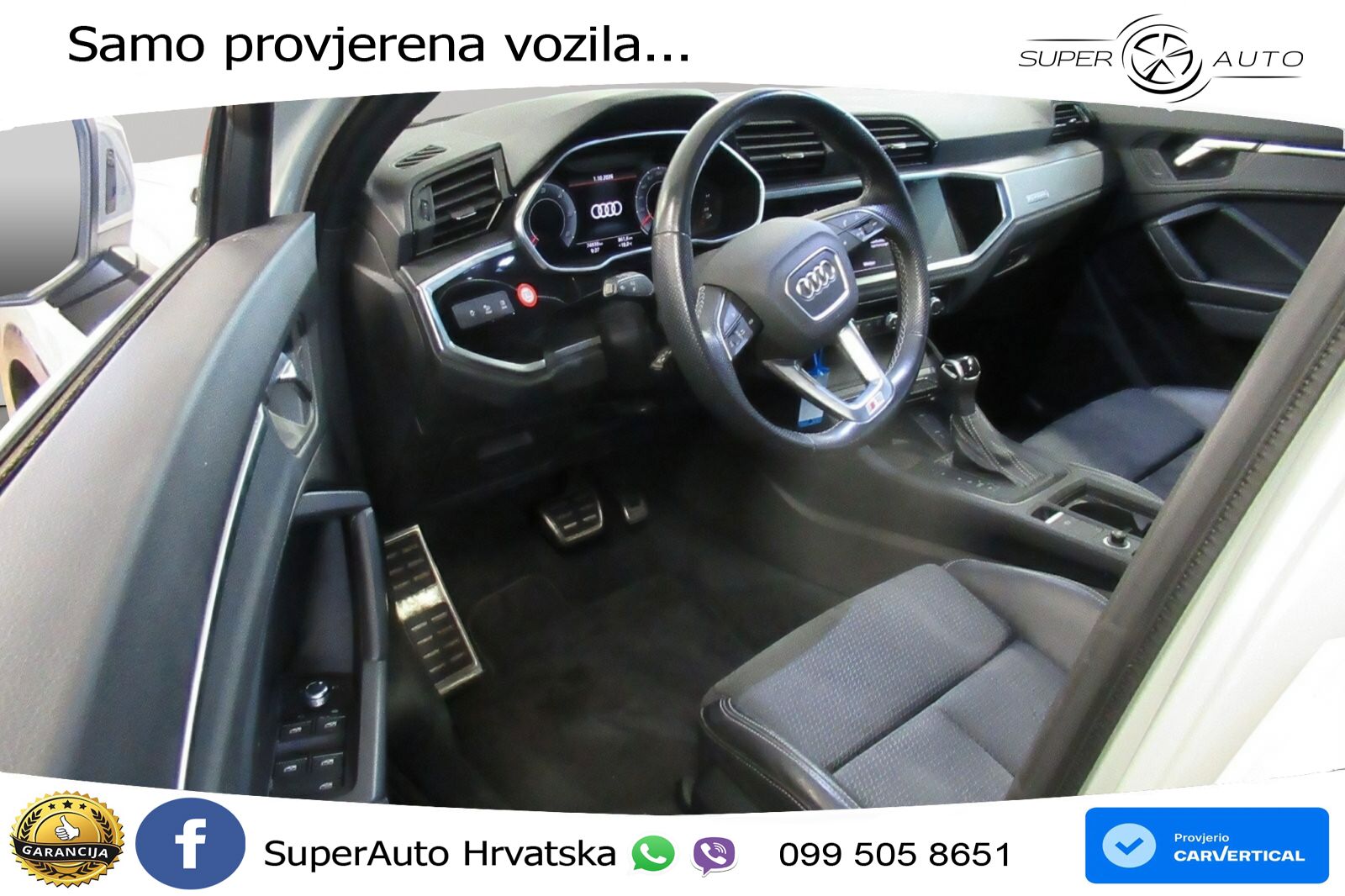 Audi Q3 Sportback 35 TDI (150 KS) quattro S tronic S line LED+GR SJED+ACC