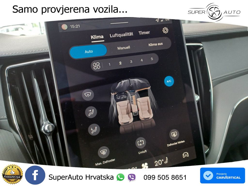 Volvo XC60 T6 AWD Geartronic ACC+HEAD+4xGR SJED+360+PANO