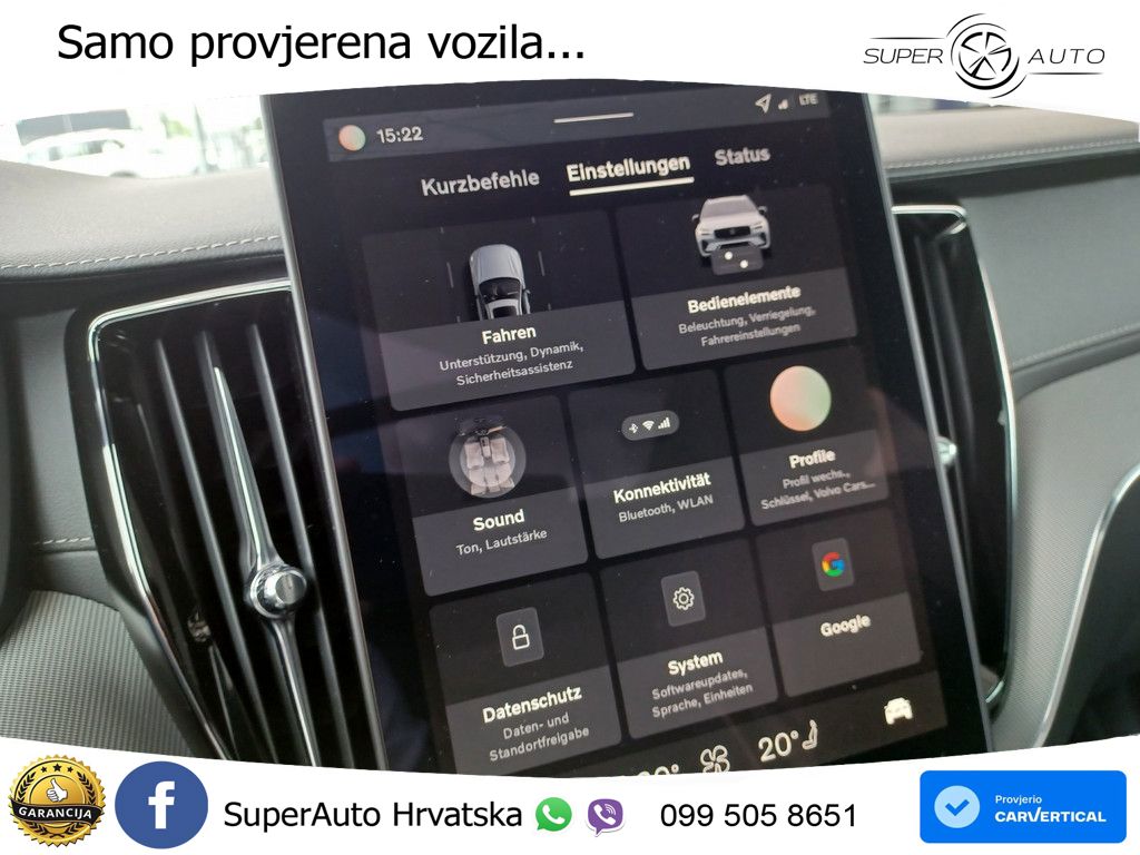 Volvo XC60 T6 AWD Geartronic ACC+HEAD+4xGR SJED+360+PANO