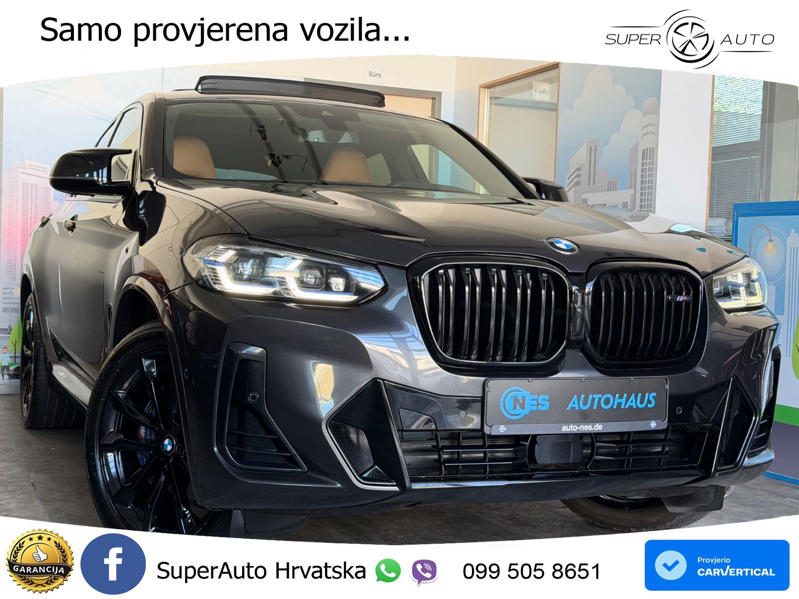 BMW X4 M40d (340 KS) xDrive Steptronic LED+GR SJED+ACC