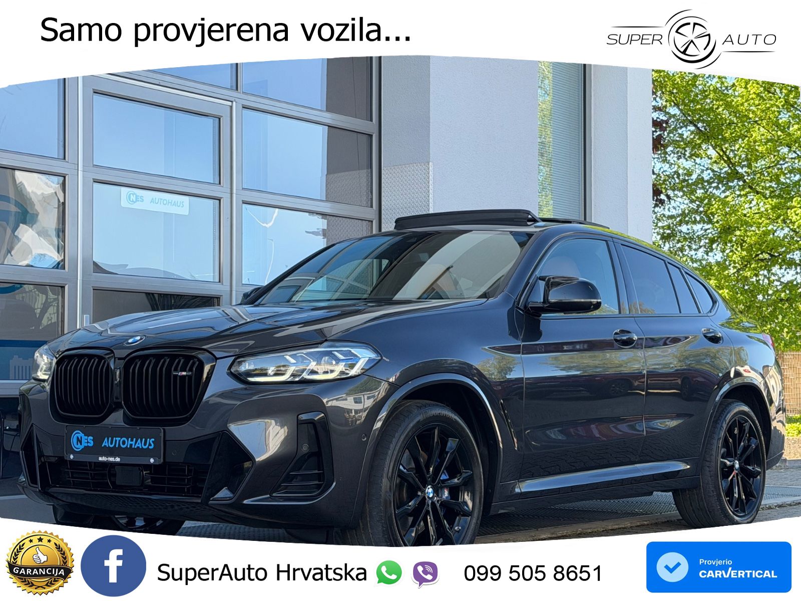 BMW X4 M40d (340 KS) xDrive Steptronic LED+GR SJED+ACC