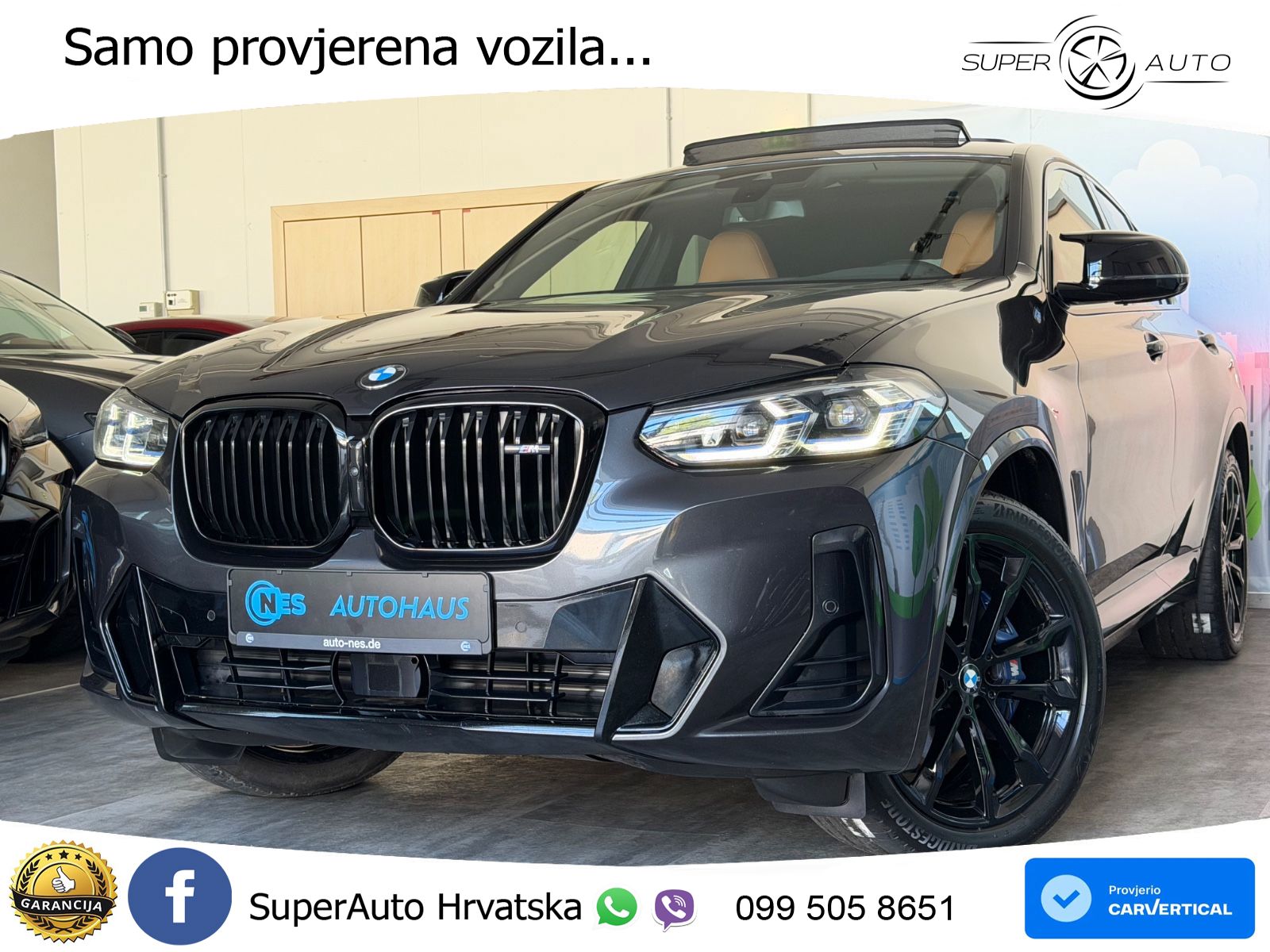 BMW X4 M40d (340 KS) xDrive Steptronic LED+GR SJED+ACC