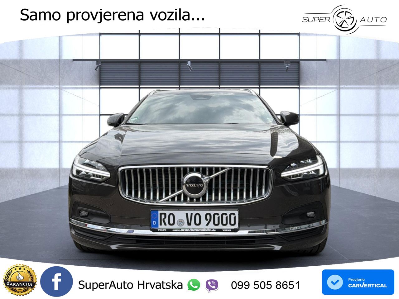 Volvo V90 2.0 B4 Diesel Geartronic LED+GR SJED+ACC