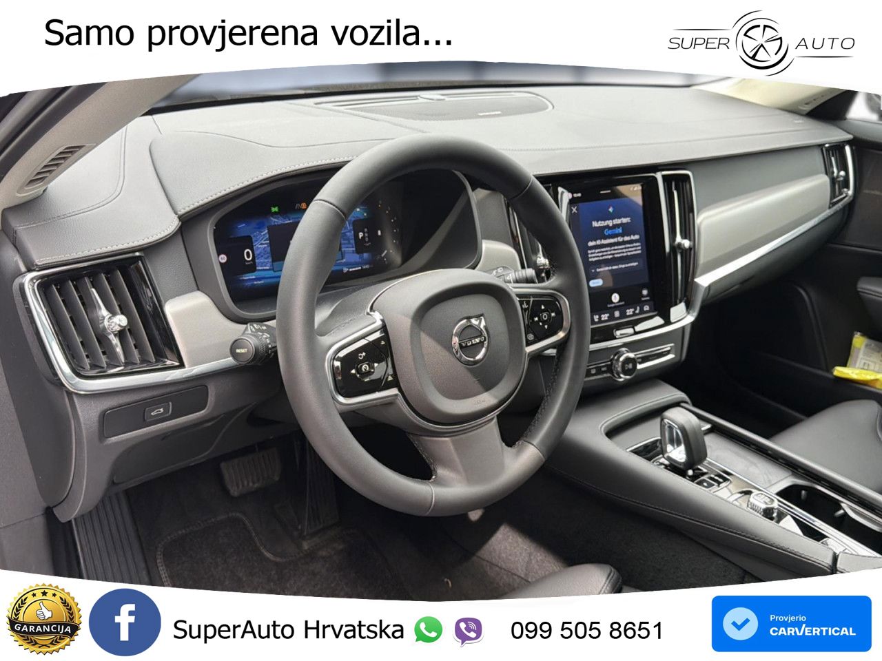 Volvo V90 2.0 B4 Diesel Geartronic LED+GR SJED+ACC