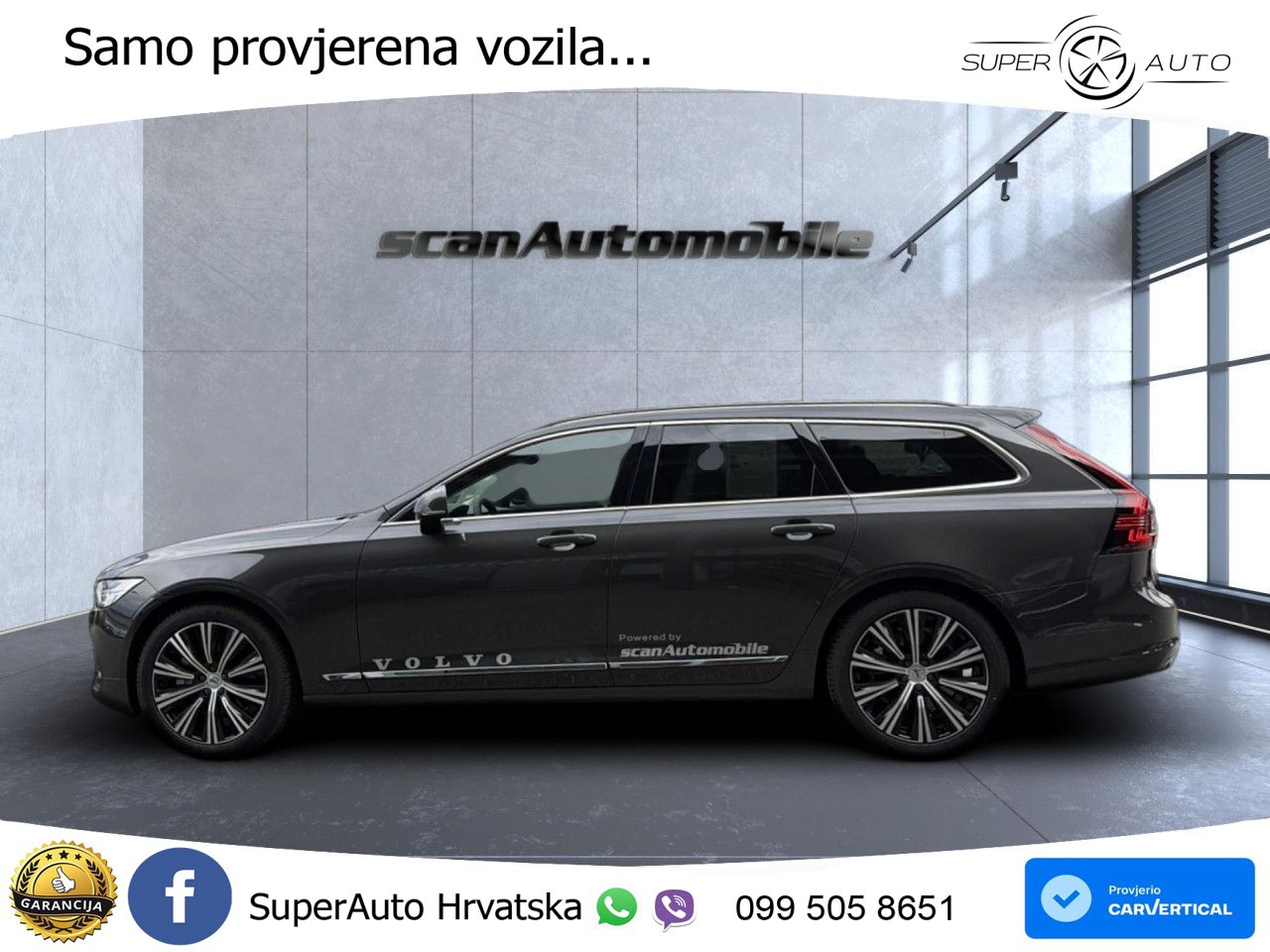 Volvo V90 2.0 B4 Diesel Geartronic LED+GR SJED+ACC