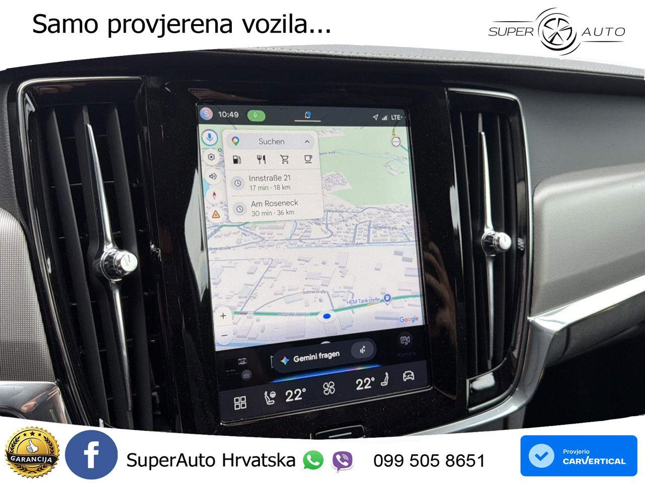 Volvo V90 2.0 B4 Diesel Geartronic LED+GR SJED+ACC