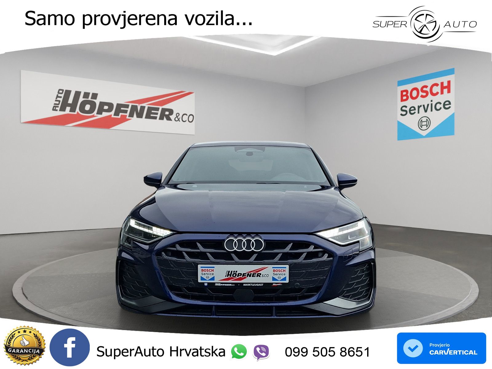 Audi A3 Sportback 40 TFSI (204 KS) quattro S tronic S line LED+GR SJED+ACC