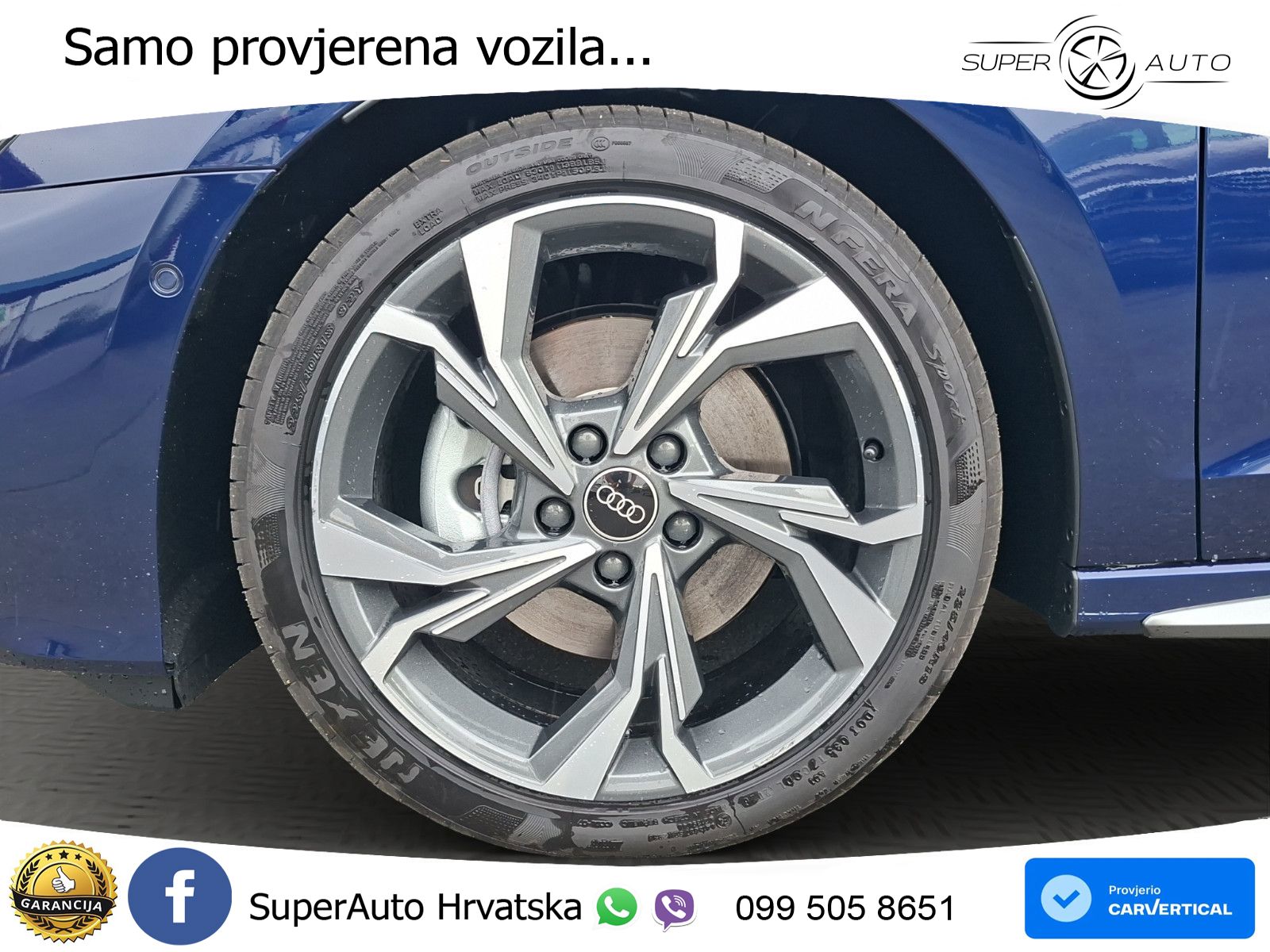 Audi A3 Sportback 40 TFSI (204 KS) quattro S tronic S line LED+GR SJED+ACC