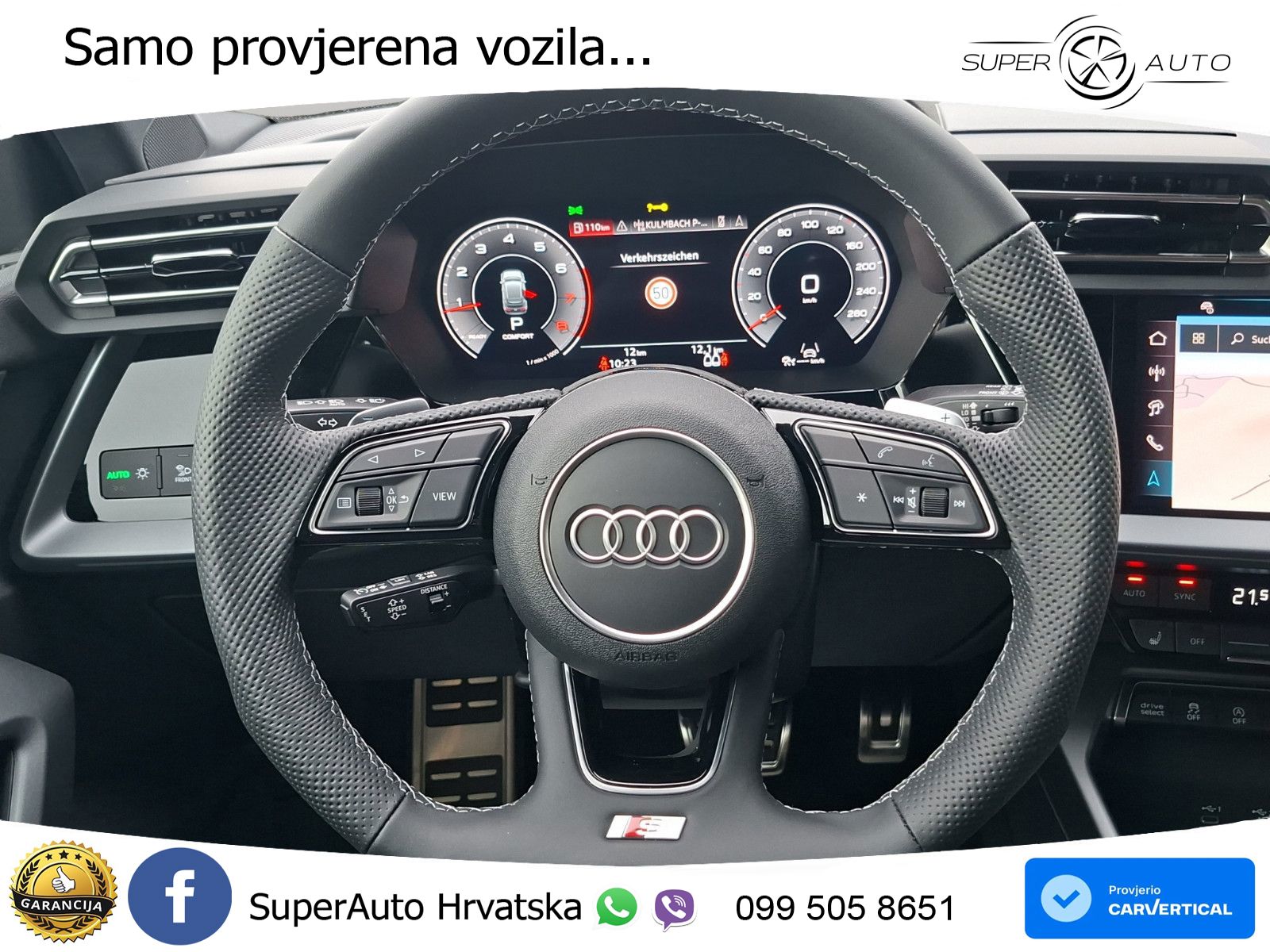 Audi A3 Sportback 40 TFSI (204 KS) quattro S tronic S line LED+GR SJED+ACC