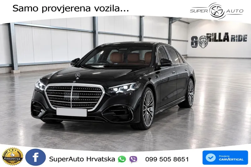 Mercedes S 580 V8 Long (537 KS) EQ Boost 4MATIC 9G-TRONIC