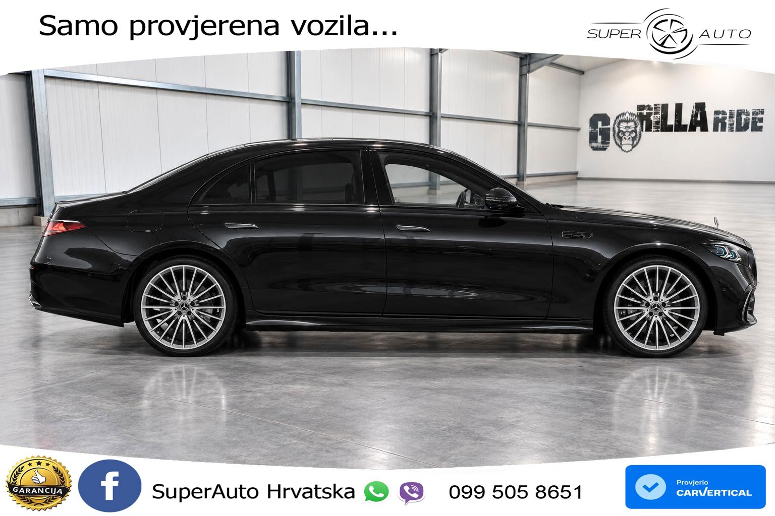 Mercedes S 580 V8 Long (537 KS) EQ Boost 4MATIC 9G-TRONIC