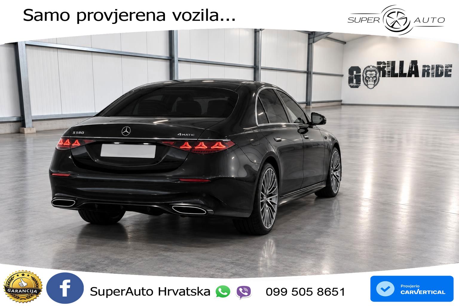 Mercedes S 580 V8 Long (537 KS) EQ Boost 4MATIC 9G-TRONIC