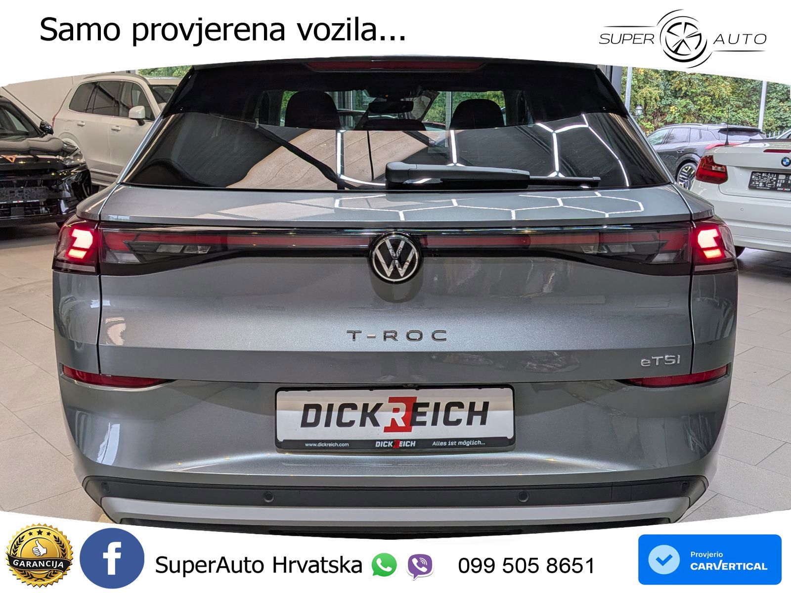Volkswagen T-Roc 1.5 eTSI (150 KS)  DSG LED+GR SJED+ACC