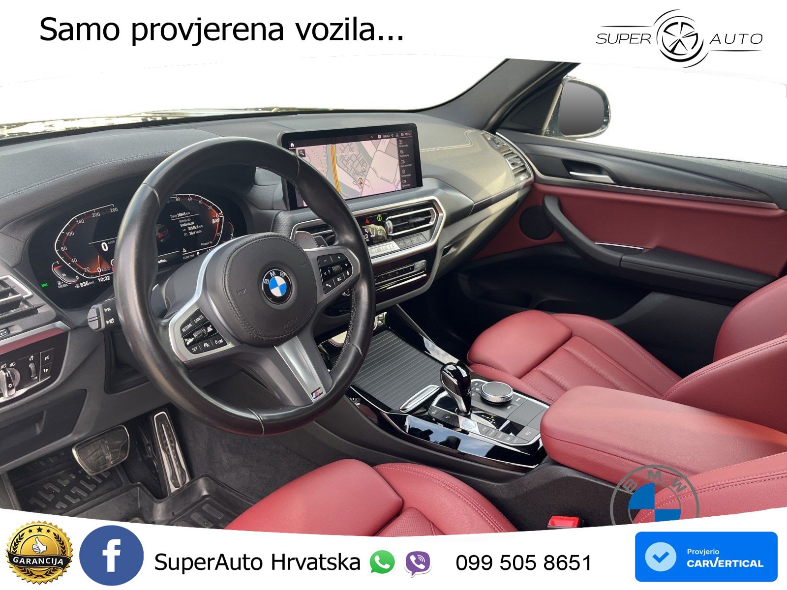 BMW X3 20d xDrive Steptronic M Sport LED+GR SJED+ACC