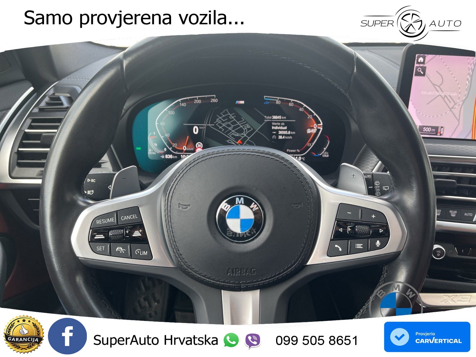 BMW X3 20d xDrive Steptronic M Sport LED+GR SJED+ACC