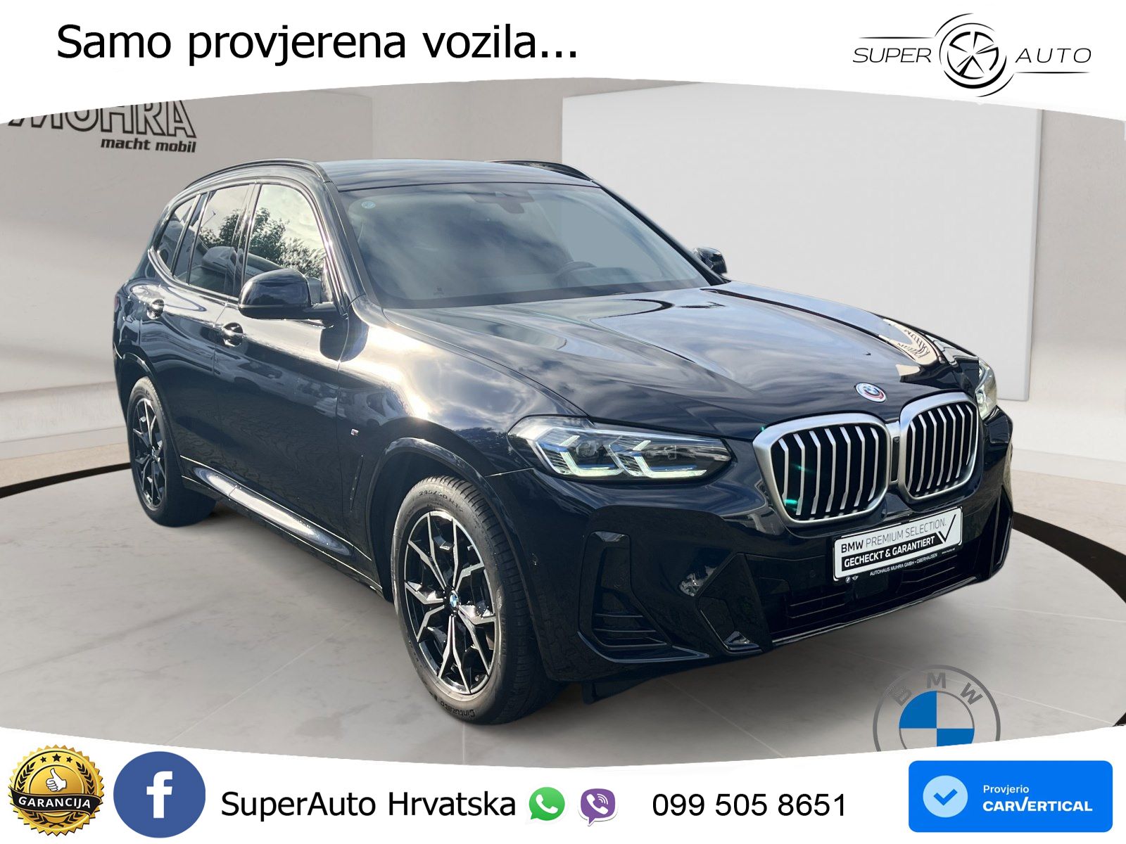 BMW X3 20d xDrive Steptronic M Sport LED+GR SJED+ACC