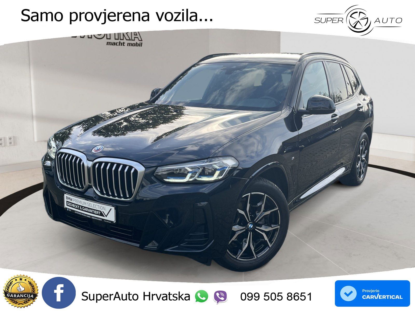BMW X3 20d xDrive Steptronic M Sport LED+GR SJED+ACC