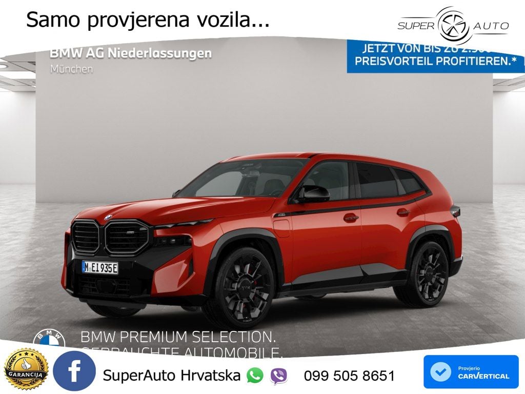 BMW XM 50e (476 KS) M xDrive M Steptronic