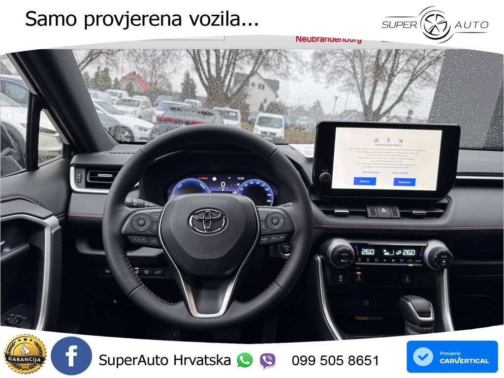 Toyota RAV4 2.5 (306 KS) Hybrid AWD-i eCVT LED+GR SJED+ACC