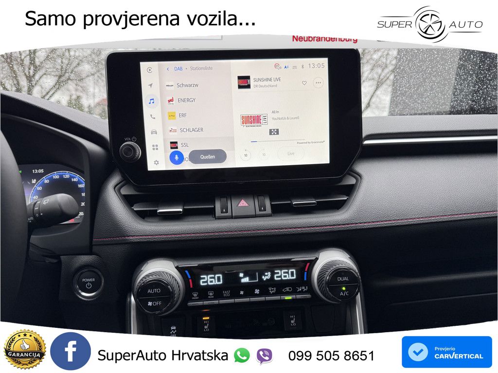 Toyota RAV4 2.5 (306 KS) Hybrid AWD-i eCVT LED+GR SJED+ACC