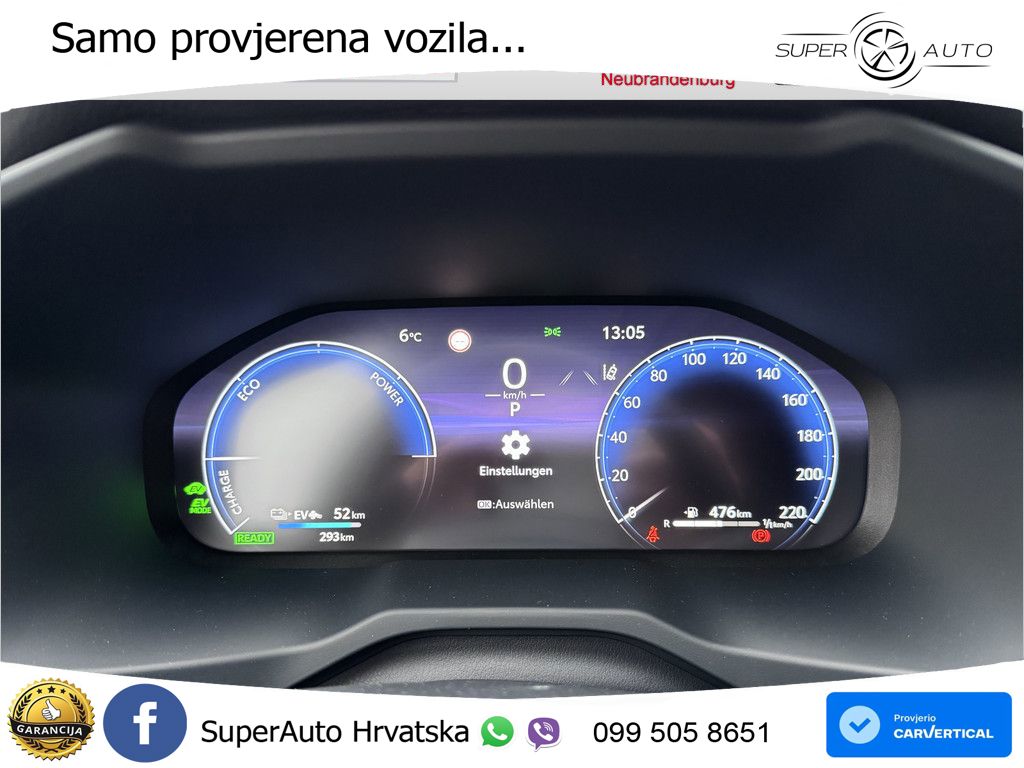 Toyota RAV4 2.5 (306 KS) Hybrid AWD-i eCVT LED+GR SJED+ACC