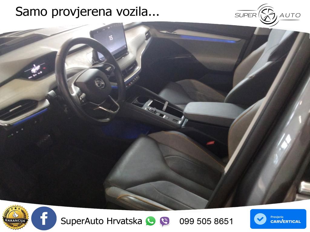Škoda Enyaq iV 80x 82 kWh (265 KS) AWD Lounge ACC+HEAD+4xGR SJED+360+PANO
