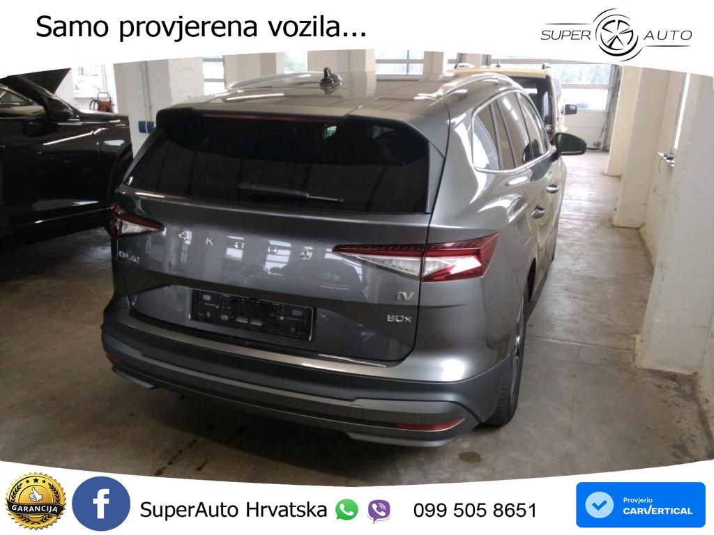 Škoda Enyaq iV 80x 82 kWh (265 KS) AWD Lounge ACC+HEAD+4xGR SJED+360+PANO