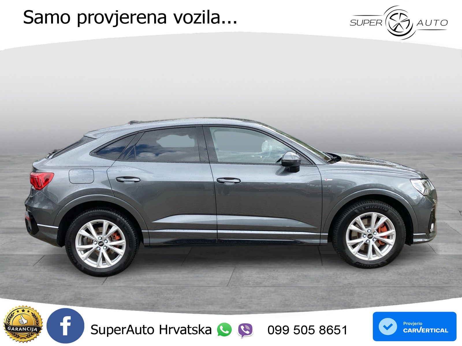 Audi Q3 II Sportback 45 TFSI (245 KS) quattro S tronic S line LED+ACC