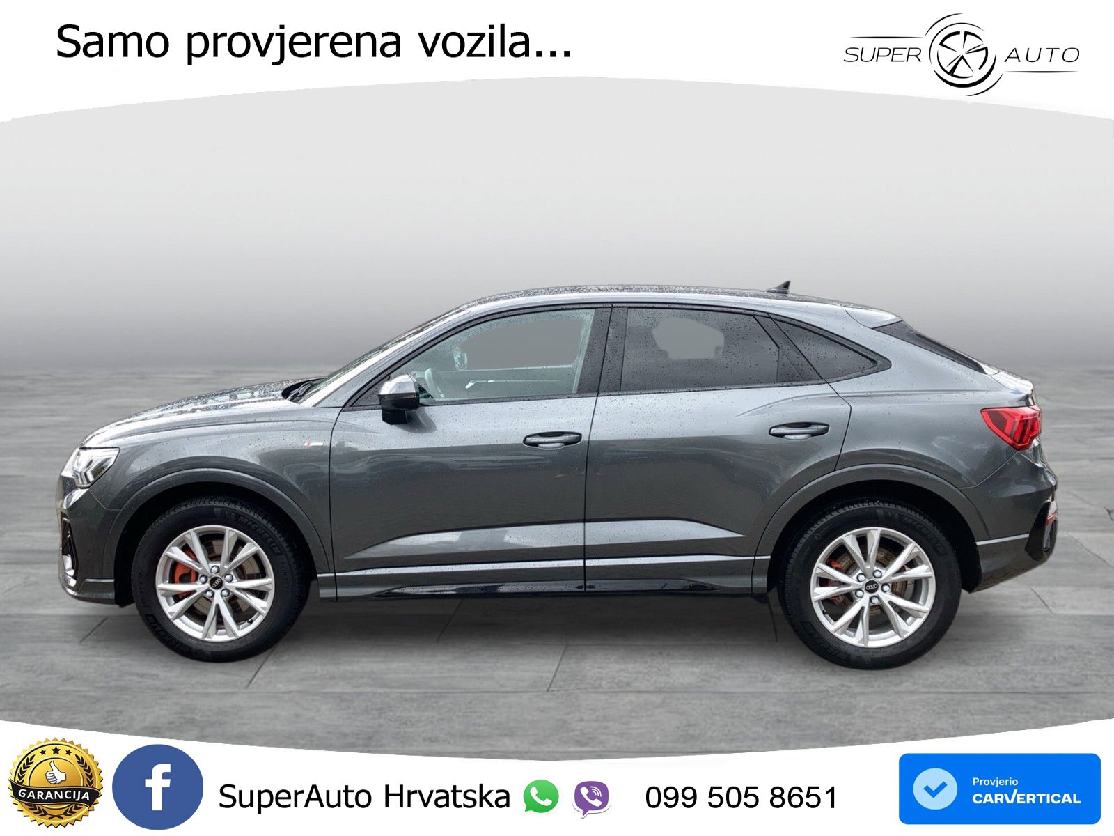 Audi Q3 II Sportback 45 TFSI (245 KS) quattro S tronic S line LED+ACC