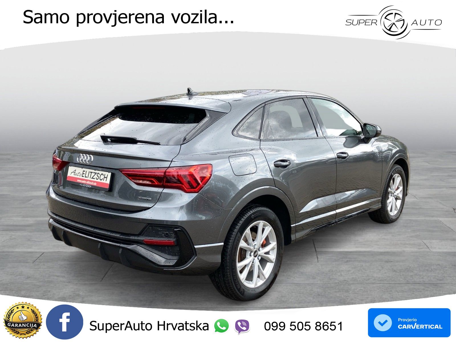 Audi Q3 II Sportback 45 TFSI (245 KS) quattro S tronic S line LED+ACC
