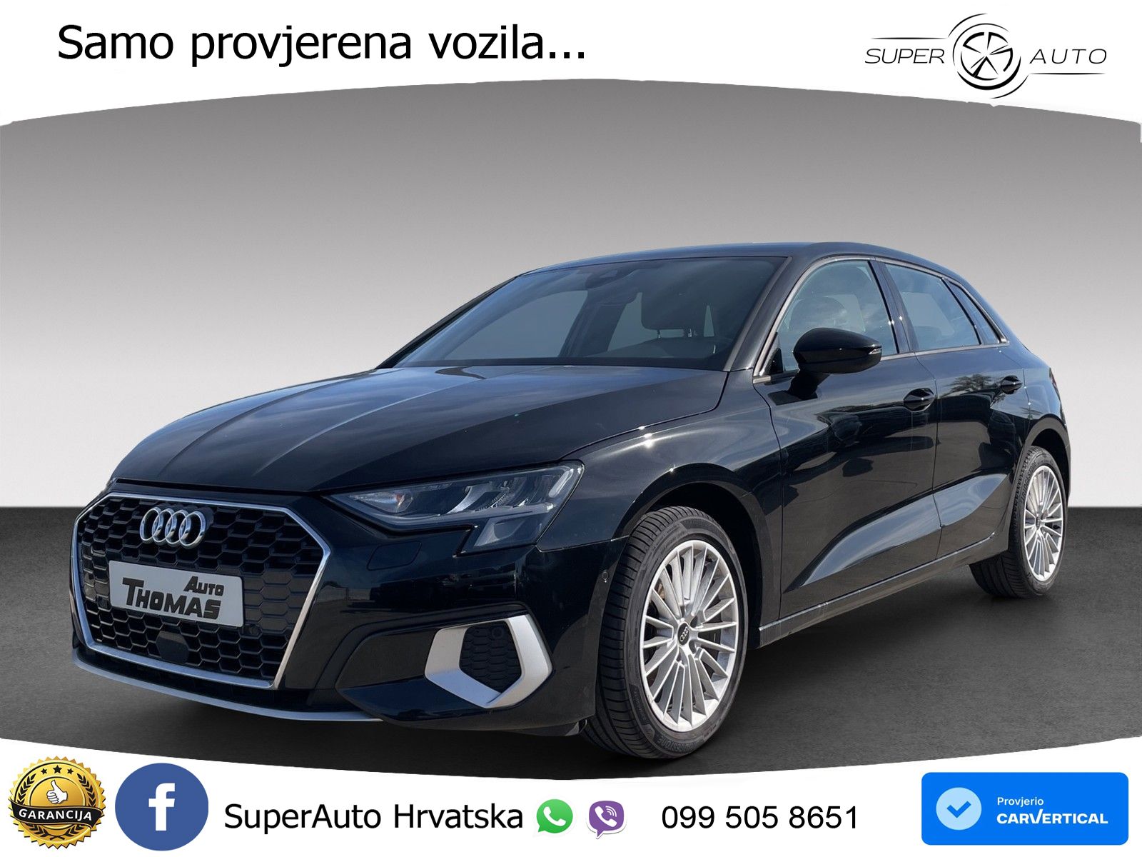 Audi A3 30 TDI (116 KS) advanced LED+GR SJED+ACC