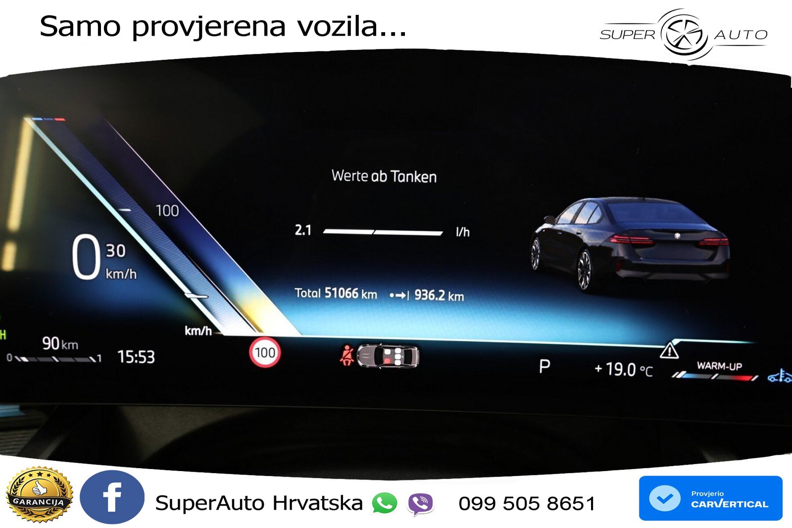 BMW 520d (197 KS) Steptronic M Sport LED+GR SJED+ACC