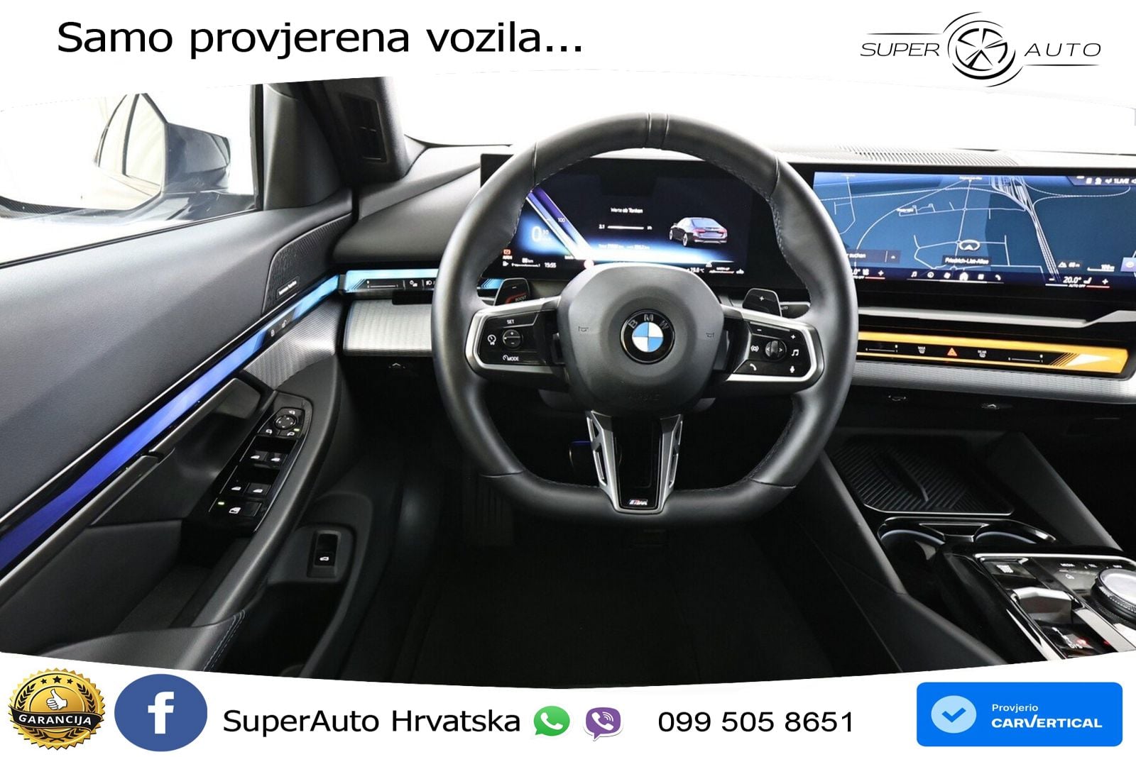 BMW 520d (197 KS) Steptronic M Sport LED+GR SJED+ACC