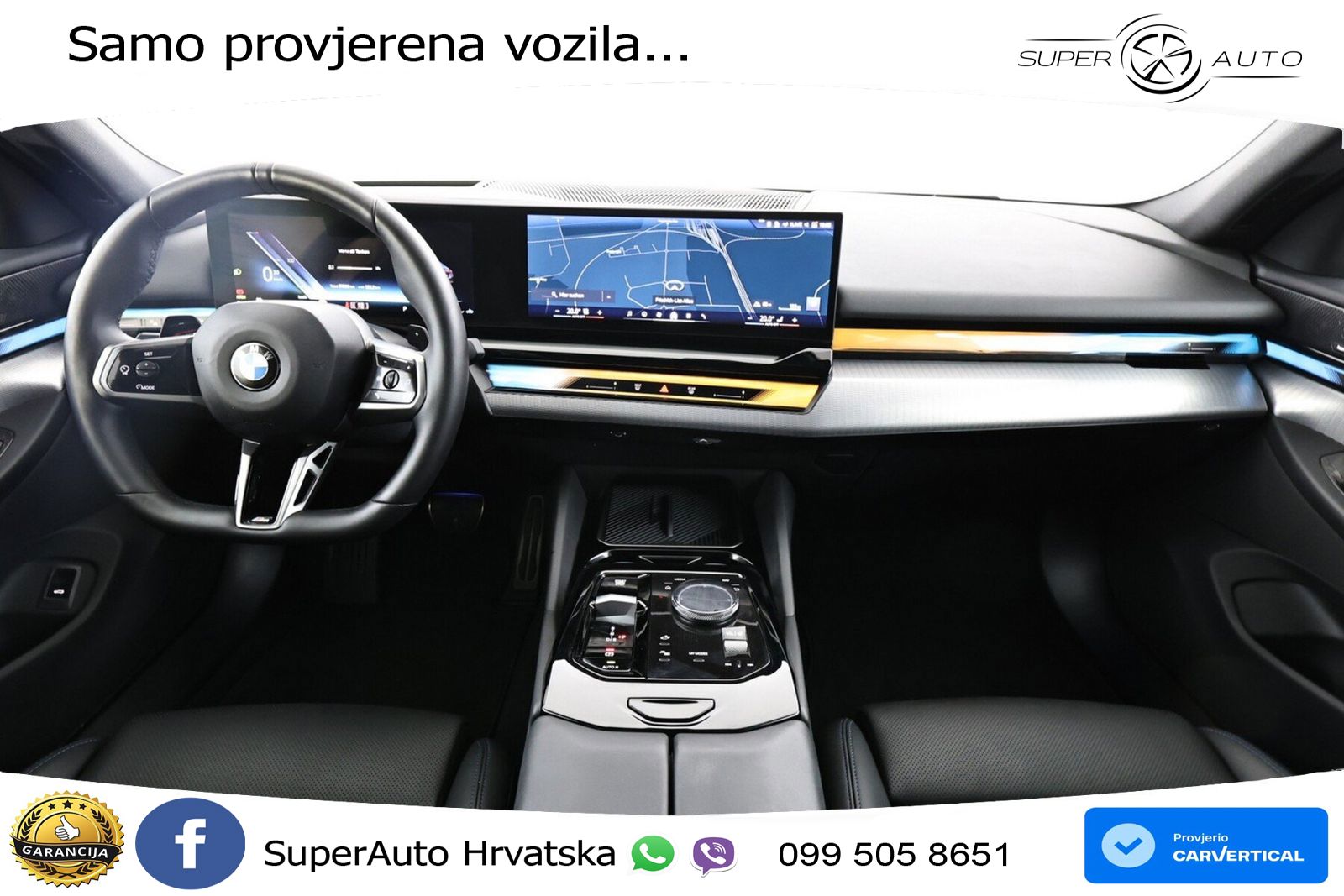 BMW 520d (197 KS) Steptronic M Sport LED+GR SJED+ACC