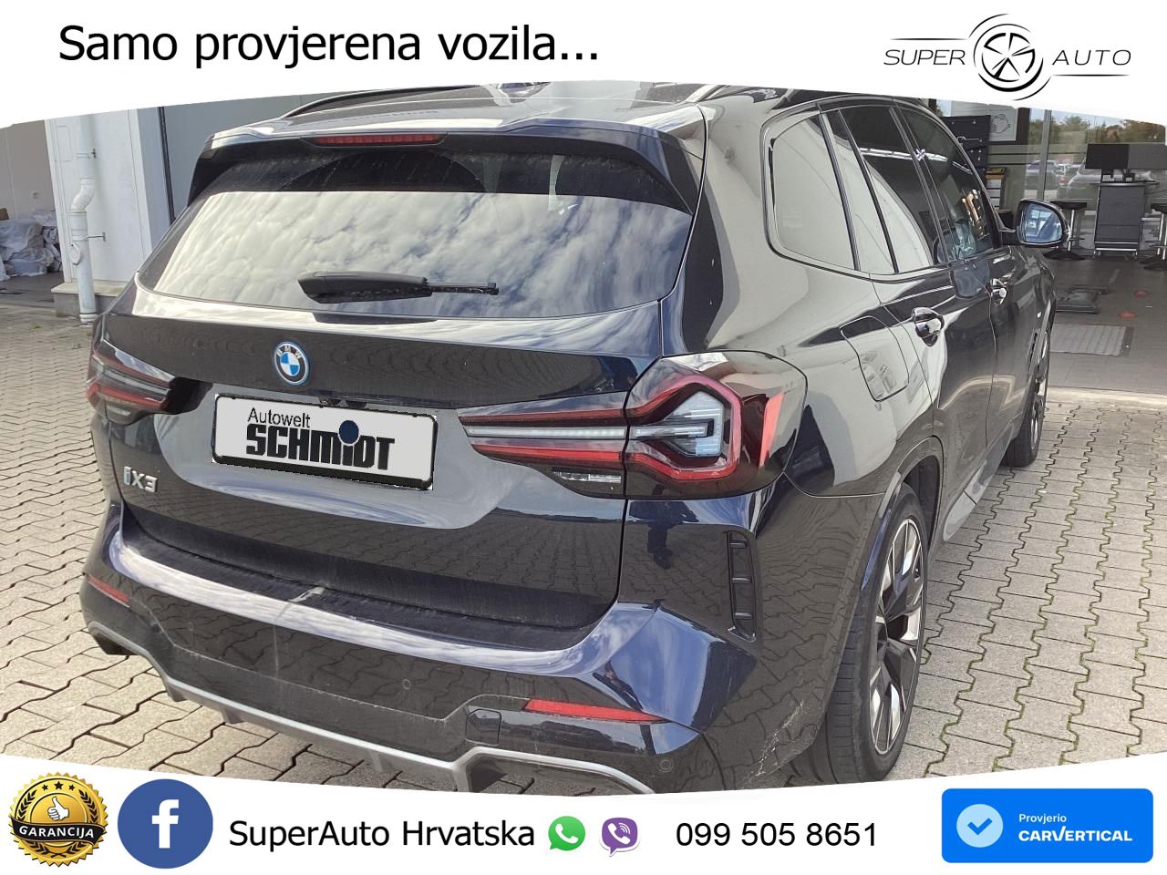 BMW iX3 80 kWh (286 KS)