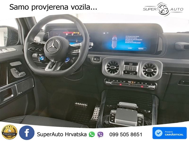 Mercedes AMG G 63 Long V8 (585 KS) 4MATIC 9G-TRONIC AMG SPEEDSHIFT TCT LED+GR SJED+ACC