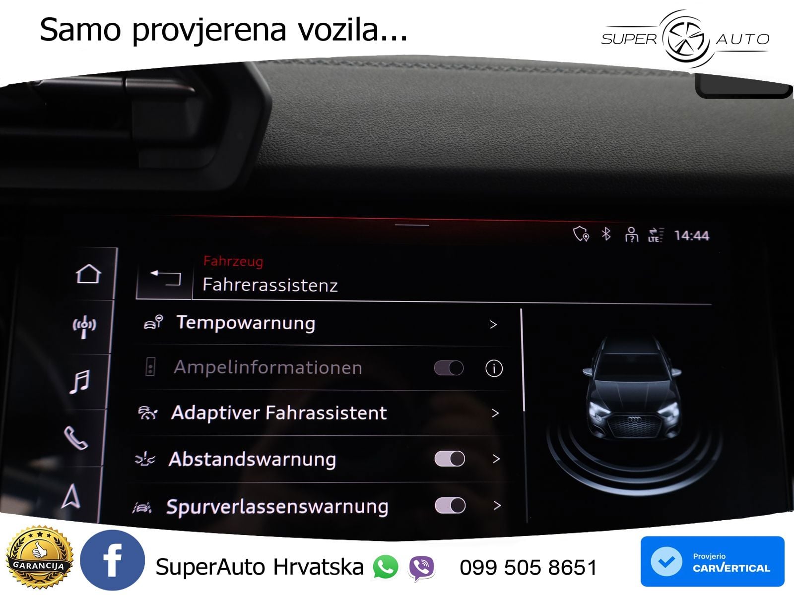 Audi A3 40 TDI (200 KS) quattro S tronic S line LED+GR SJED+ACC