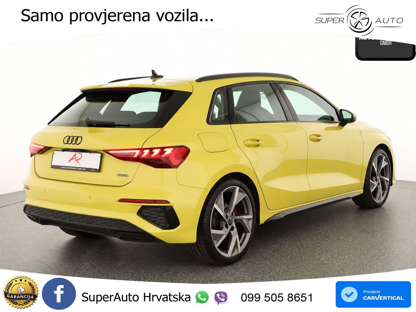 Audi A3 40 TDI (200 KS) quattro S tronic S line LED+GR SJED+ACC