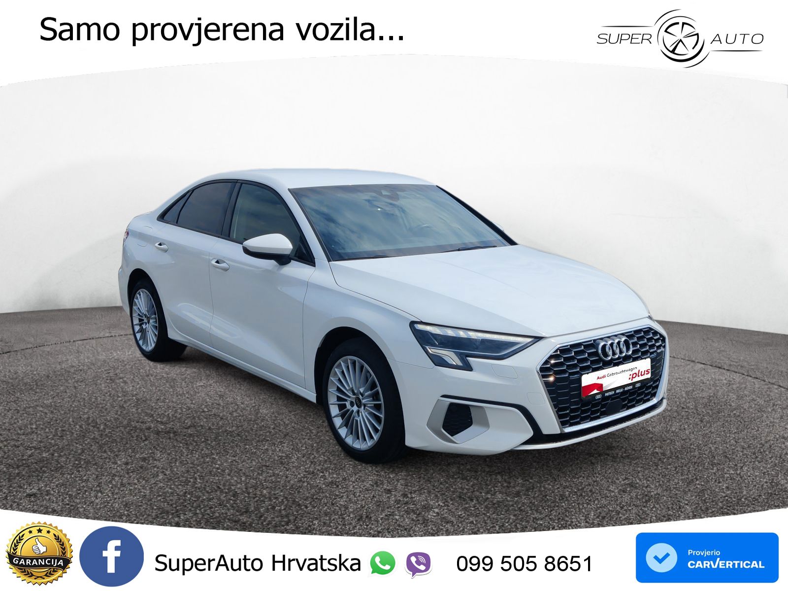 Audi A3 Limuzina 30 TDI (116 KS) advanced LED+GR SJED+ACC