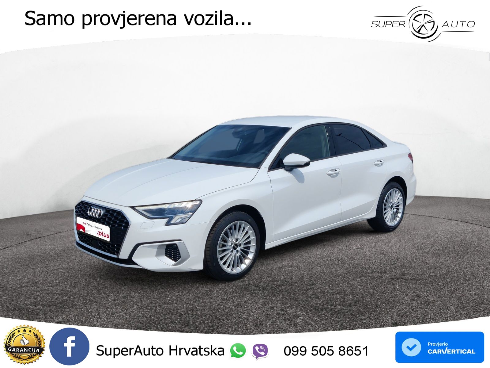 Audi A3 Limuzina 30 TDI (116 KS) advanced LED+GR SJED+ACC