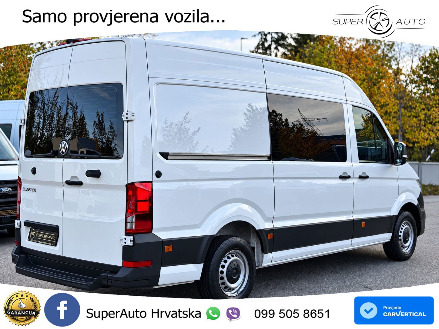 Volkswagen Crafter 35 Mittellang KLIMA LED KAMERA TEMPOMAT 140 KS