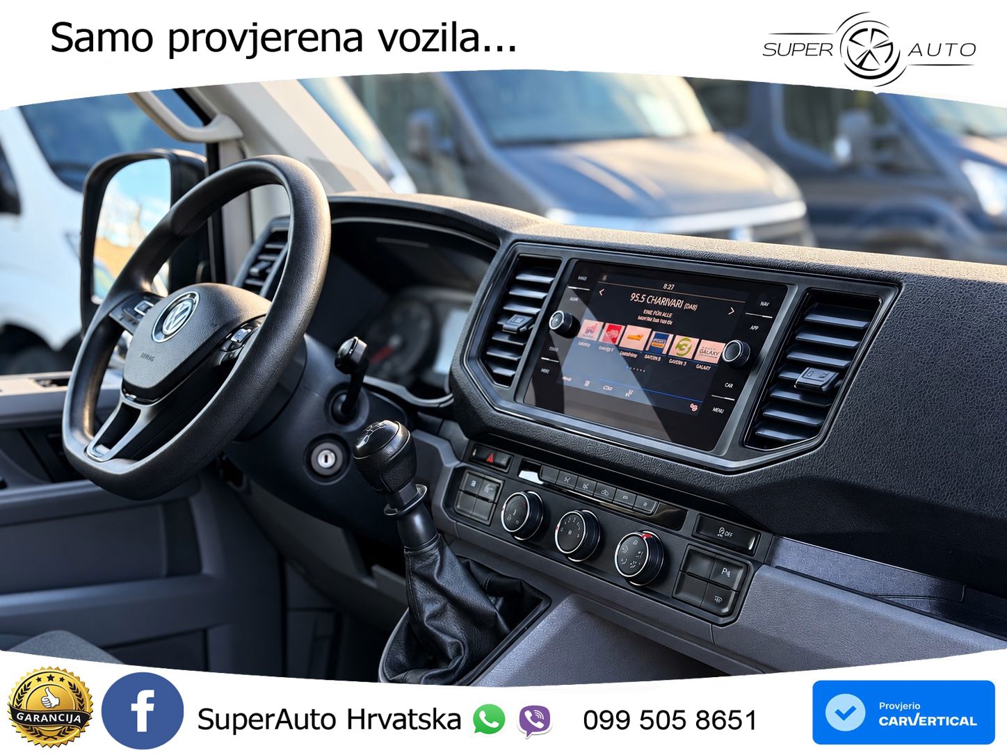 Volkswagen Crafter 35 Mittellang KLIMA LED KAMERA TEMPOMAT 140 KS