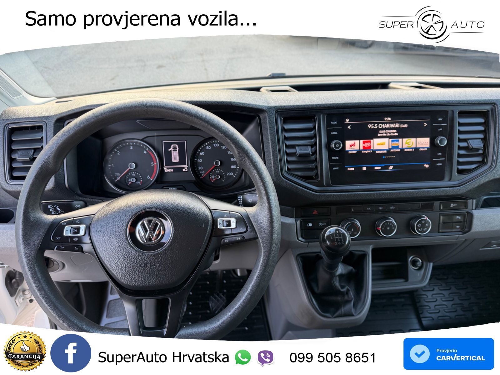Volkswagen Crafter 35 Mittellang KLIMA LED KAMERA TEMPOMAT 140 KS